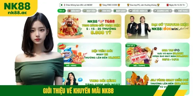 Giới thiệu về khuyến mãi NK88